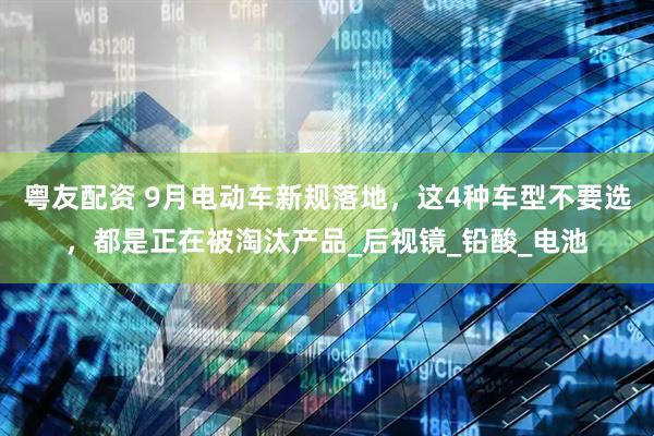 粤友配资 9月电动车新规落地，这4种车型不要选，都是正在被淘汰产品_后视镜_铅酸_电池