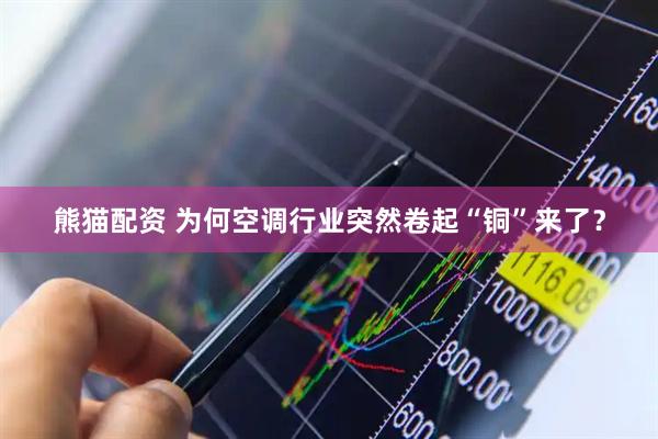 熊猫配资 为何空调行业突然卷起“铜”来了？